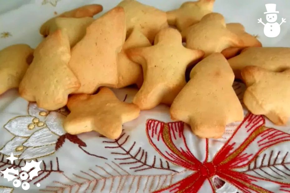 Receita das bolachas de natal