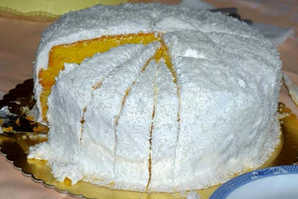 Bolo baba de moça, o mais perfeito que já provei na vida