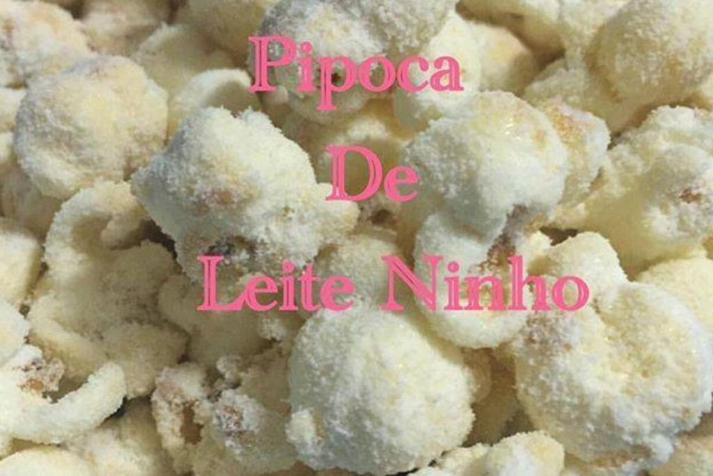 Pipoca com leite ninho, diferente e deliciosa, deu vontade de fazer né?