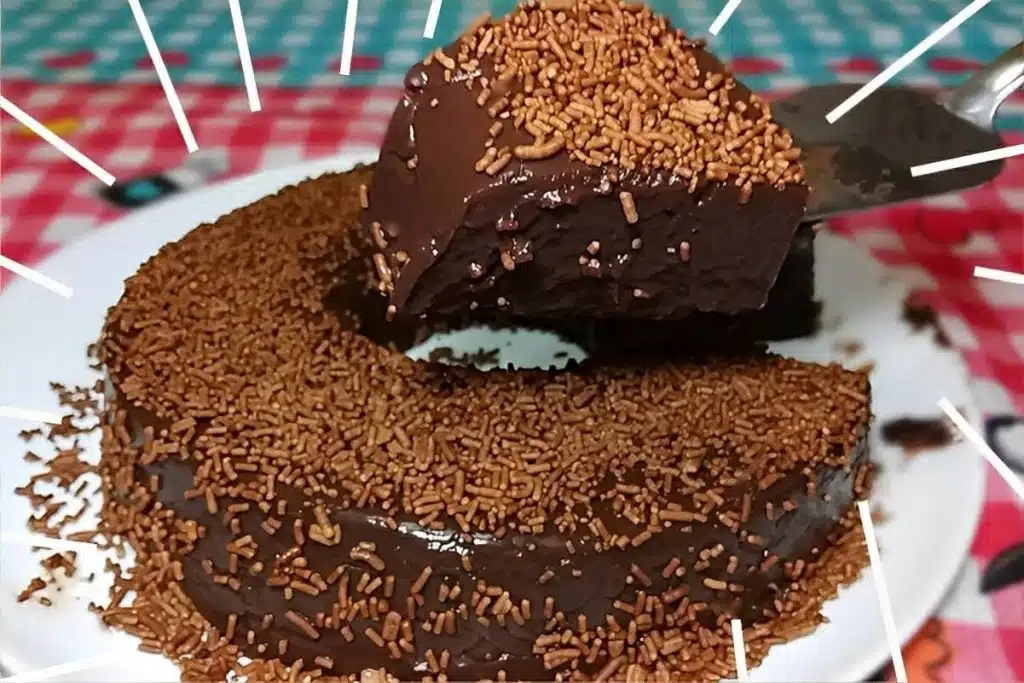 Pudim de chocolate que não vai ao forno e é muito simplesmente magnifico 