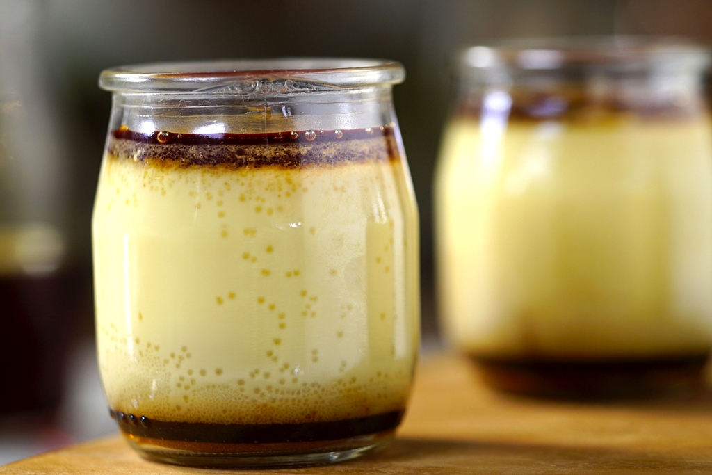 Pudim no pote, o clássico e delicioso pudim da vovó ganha uma cara nova no potinho