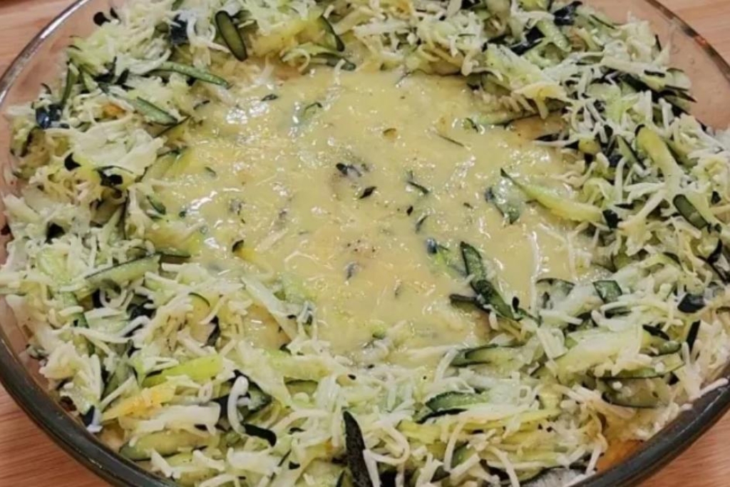 Torta de abobrinha verde, vai impressionar todos seus convidados