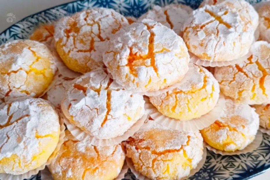 Os famosos biscoitos que derretem na boca, deliciosos e fáceis com poucos ingredientes